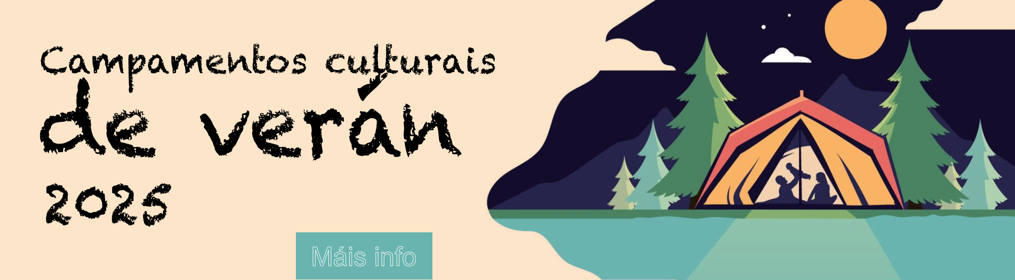 Campamentos culturais de verán 2025
