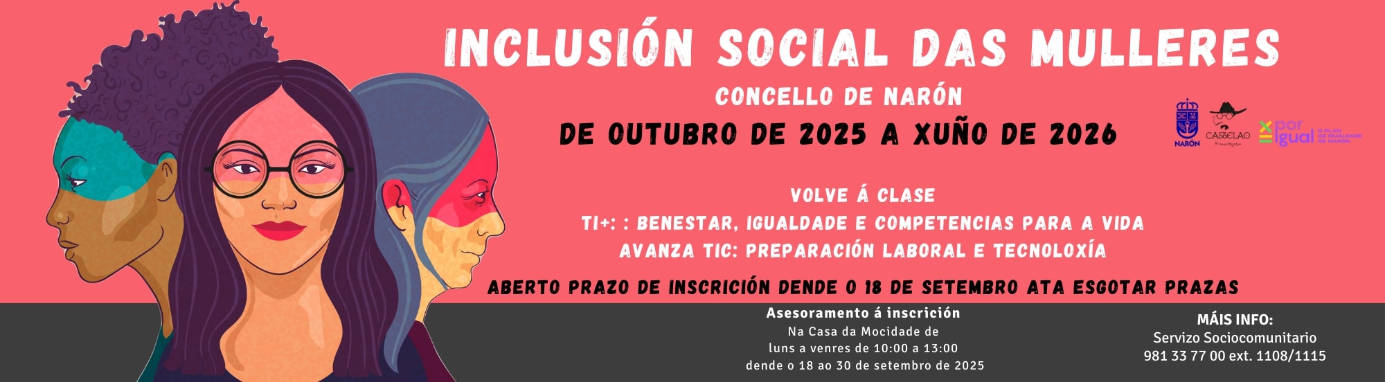 Inclusion solcial mujeres