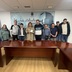 LA ALCALDESA DE NARÓN RECIBE A UNA REPRESENTACIÓN DE ASPANEPS CON MOTIVO DE SU 45+1 ANIVERSARIO